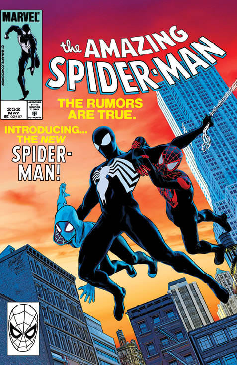 AMAZING SPIDER-MAN #252 FACSIMILE MIKE MAYHEW EXCLUSIVE – Retcon