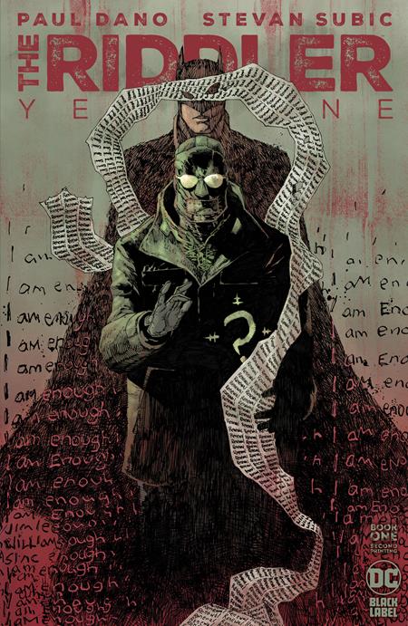 RIDDLER YEAR ONE #1 Second Printing Cvr A Jim Lee (MR) – Retcon Comics