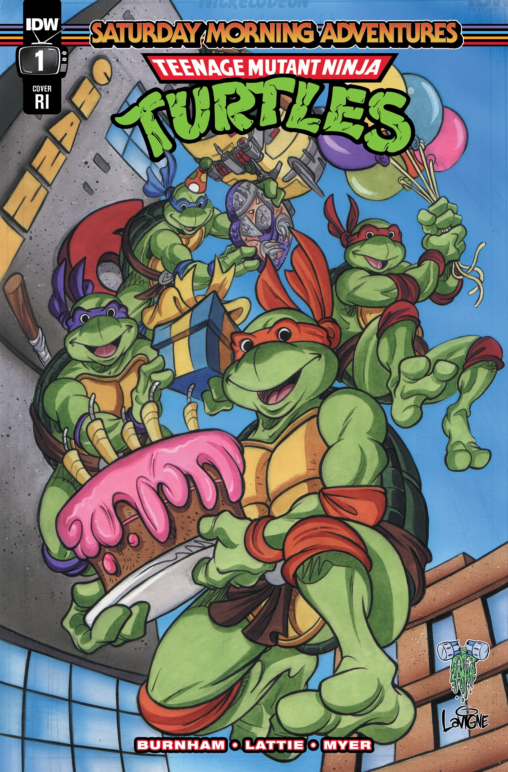 TEENAGE MUTANT NINJA TURTLES: SATURDAY MORNING ADVENTURES #1 1:10