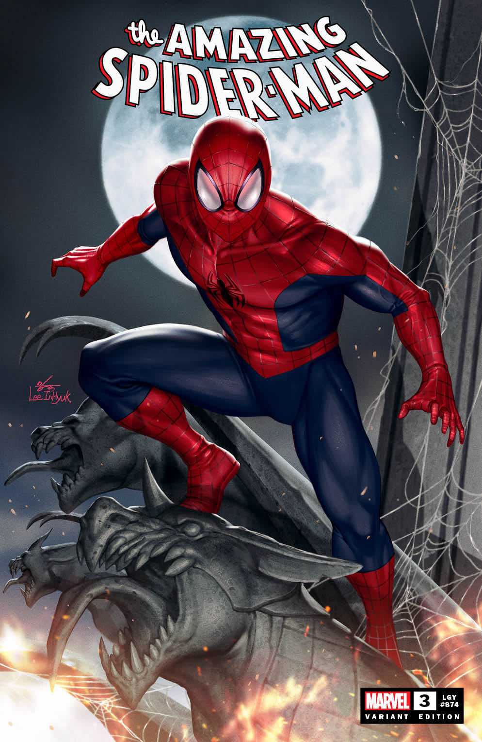 AMAZING SPIDER-MAN #3 - INHYUK LEE EXCLUSIVE – Retcon Comics