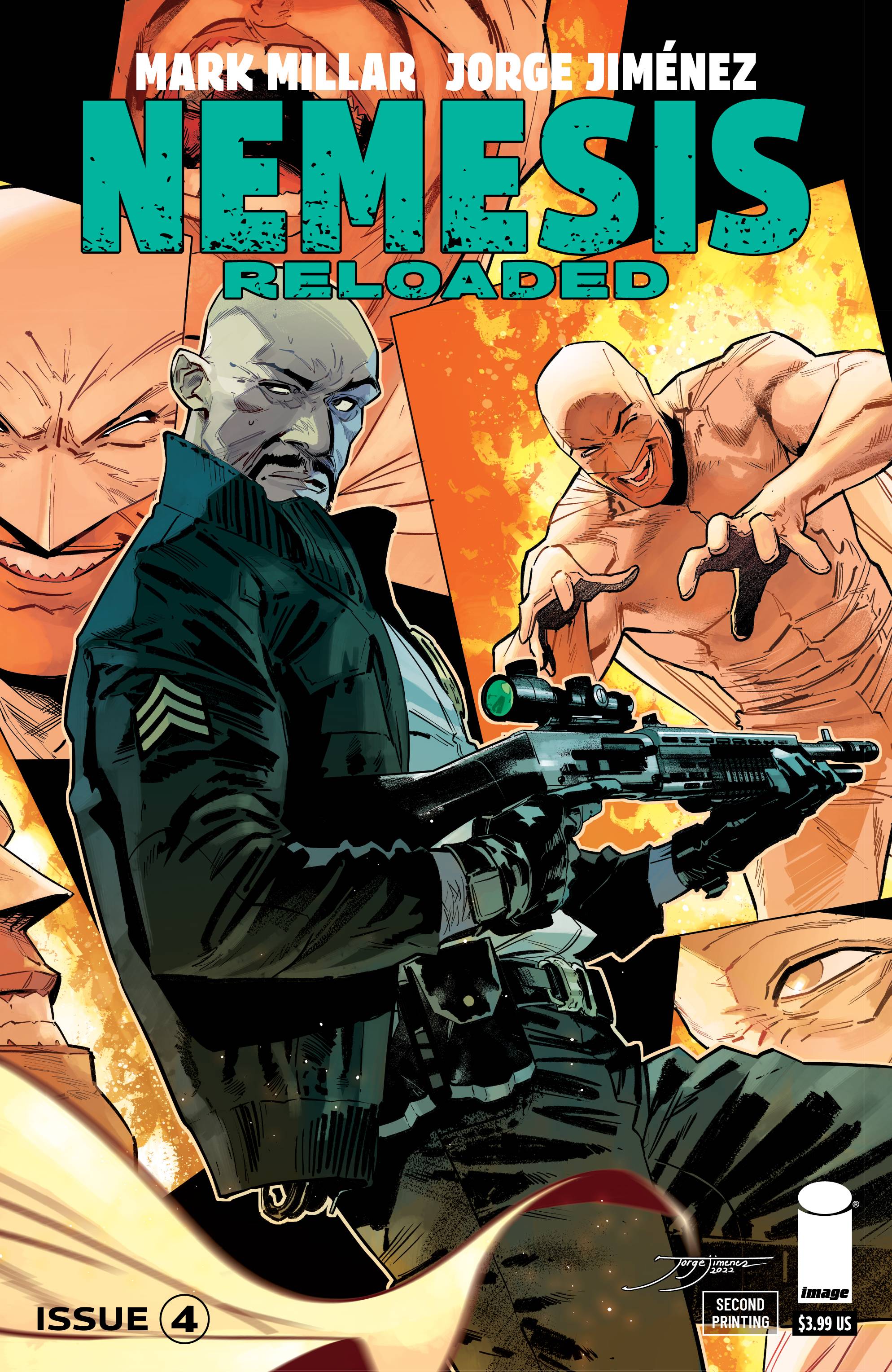 NEMESIS RELOADED #4 (OF 5) 2ND PTG (MR) – Retcon Comics