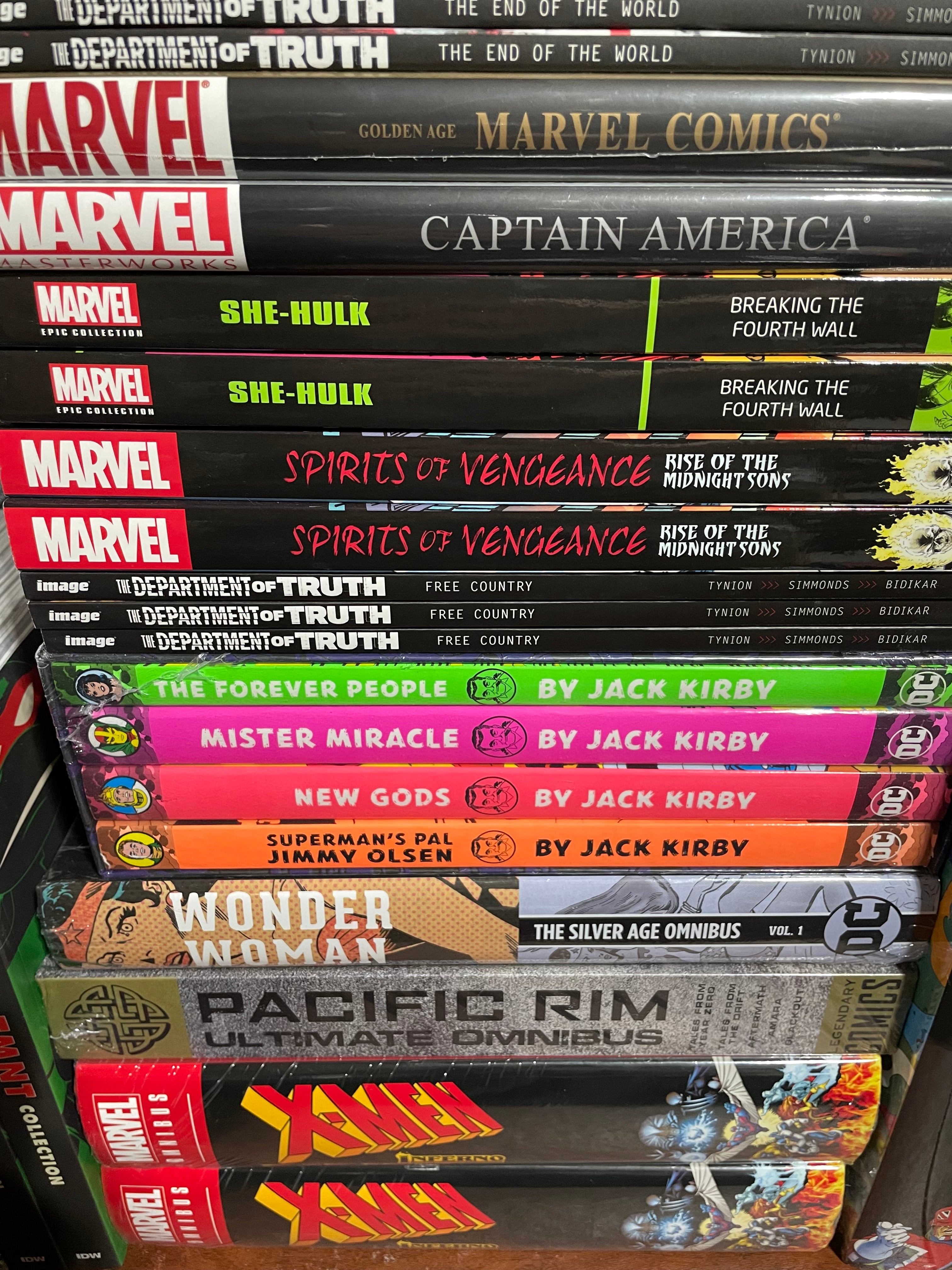Comic Log Collected Comics – Retcon Comics