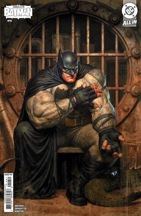 ABSOLUTE BATMAN #19 CVR E INC 1:25 ARIEL OLIVETTI CARD STOCK VAR ...