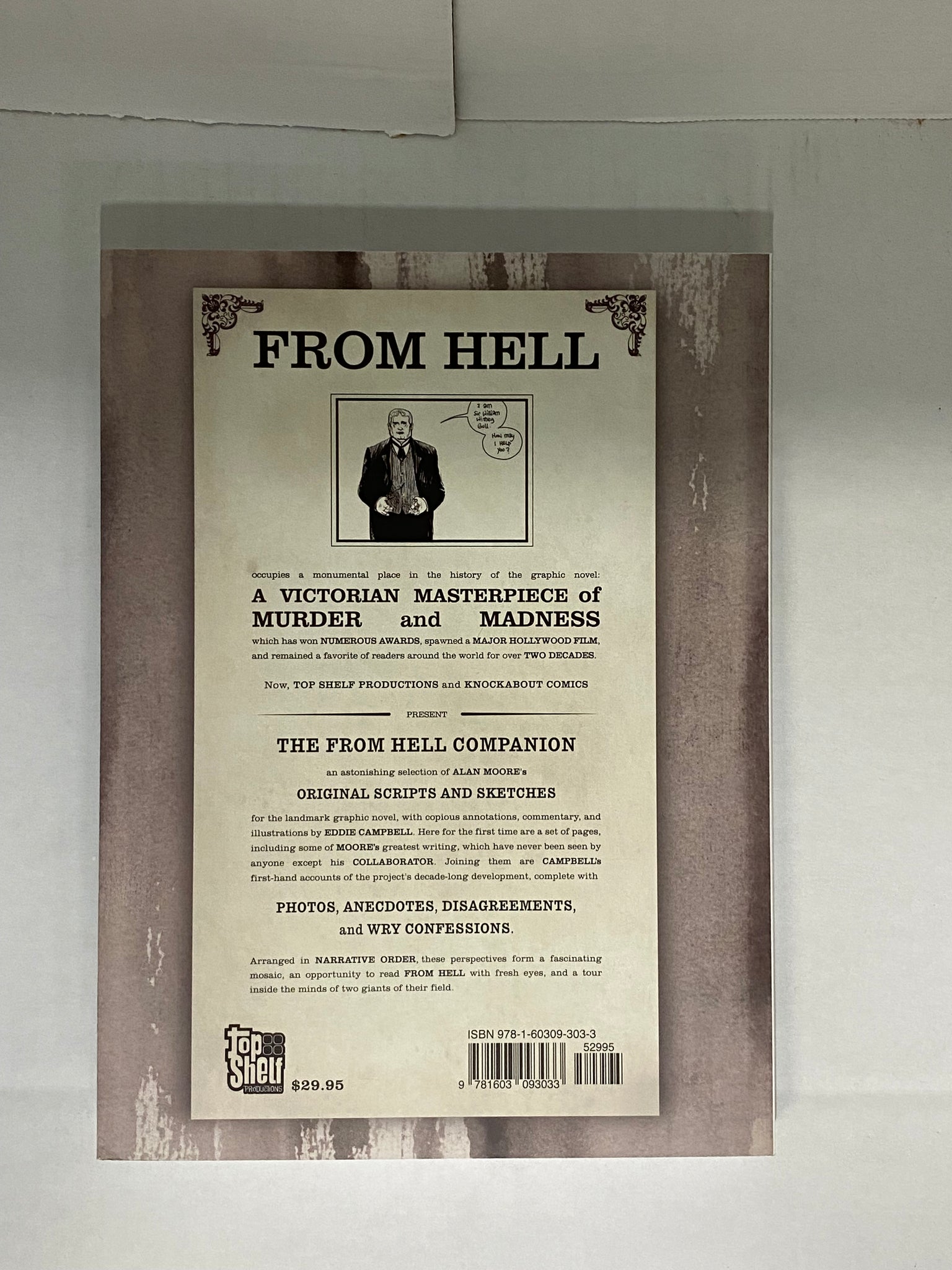 FROM HELL & FROM HELL COMPANION TRADE PAPERBACK SLIPCASE EDITION BOX SET - NEW OPENED STOCK