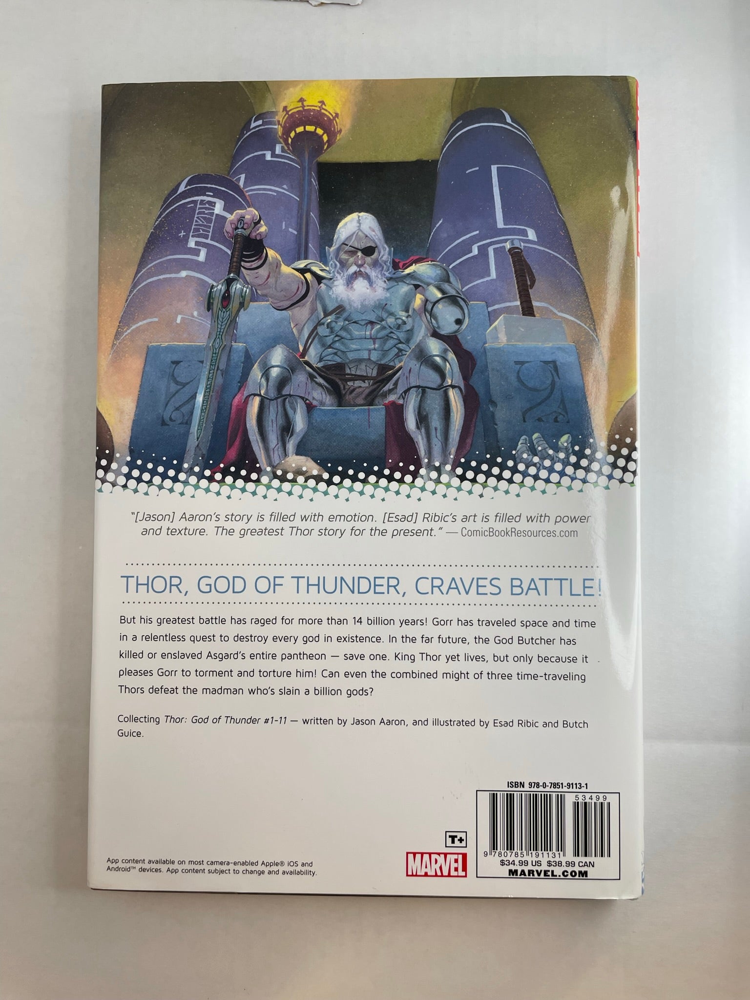 THOR: GOD OF THUNDER VOL. 1 DELUXE HARDCOVER - NEW OPENED STOCK