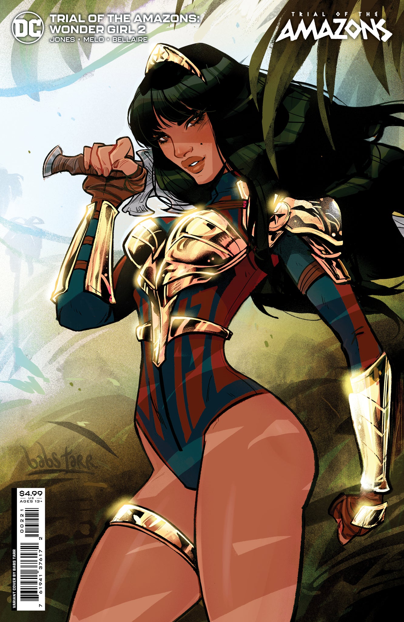 TIRAL OF THE AMAZONS WONDER GIRL #2 (OF 2)