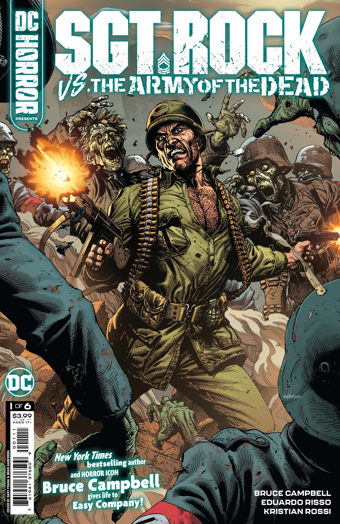 DC HORROR PRESENTS SGT ROCK VS THE ARMY OF THE DEAD #1 (OF 6)