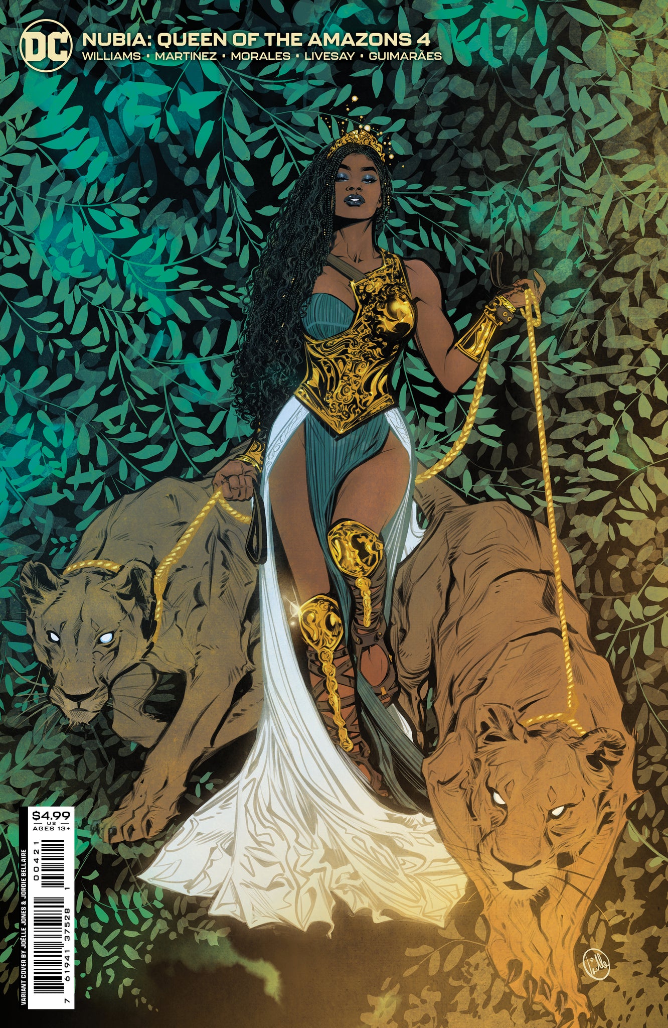 NUBIA QUEEN OF THE AMAZONS #4 (OF 4)