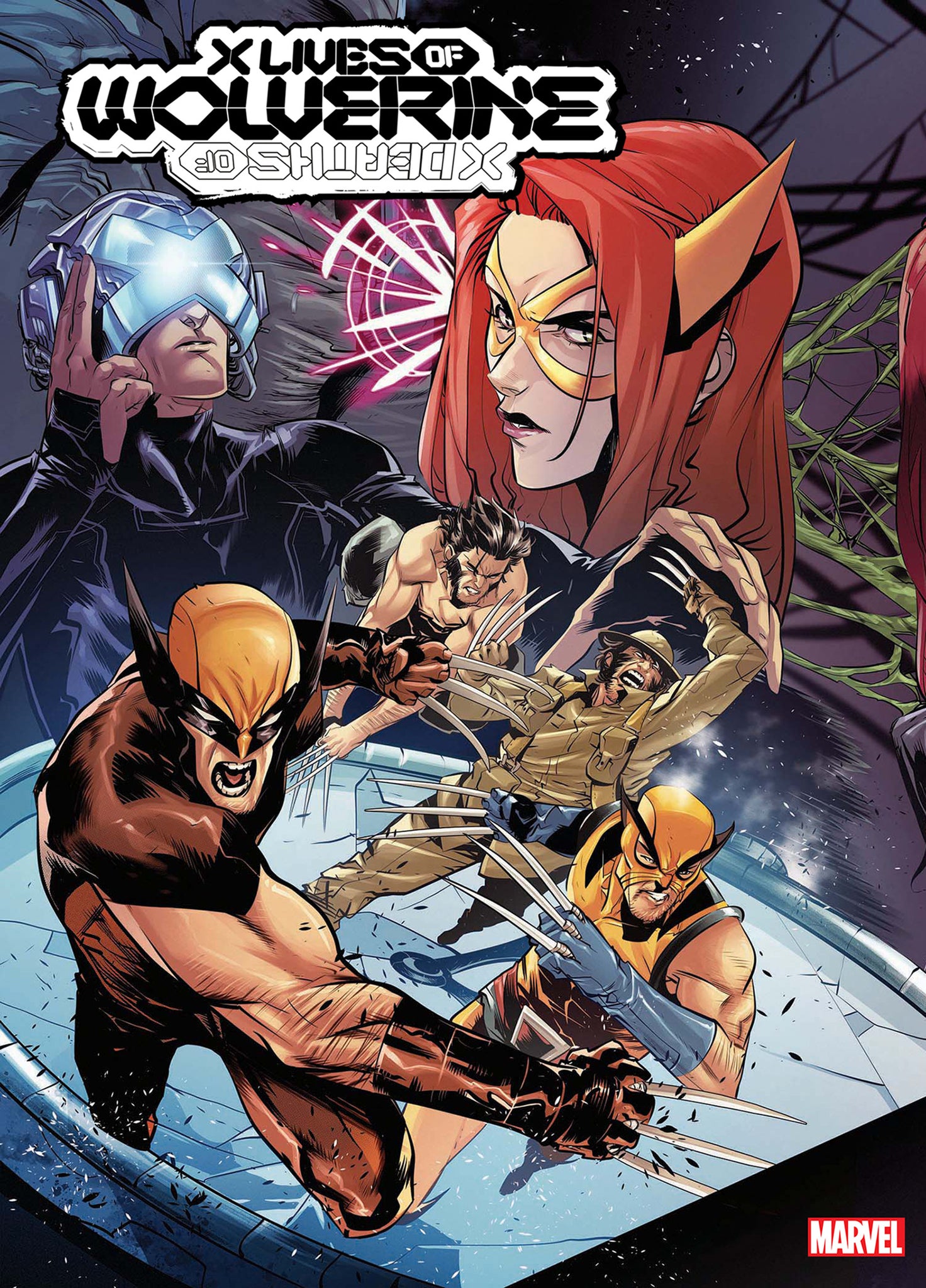 X LIVES OF WOLVERINE 1 VICENTINI 2nd Printing Variant