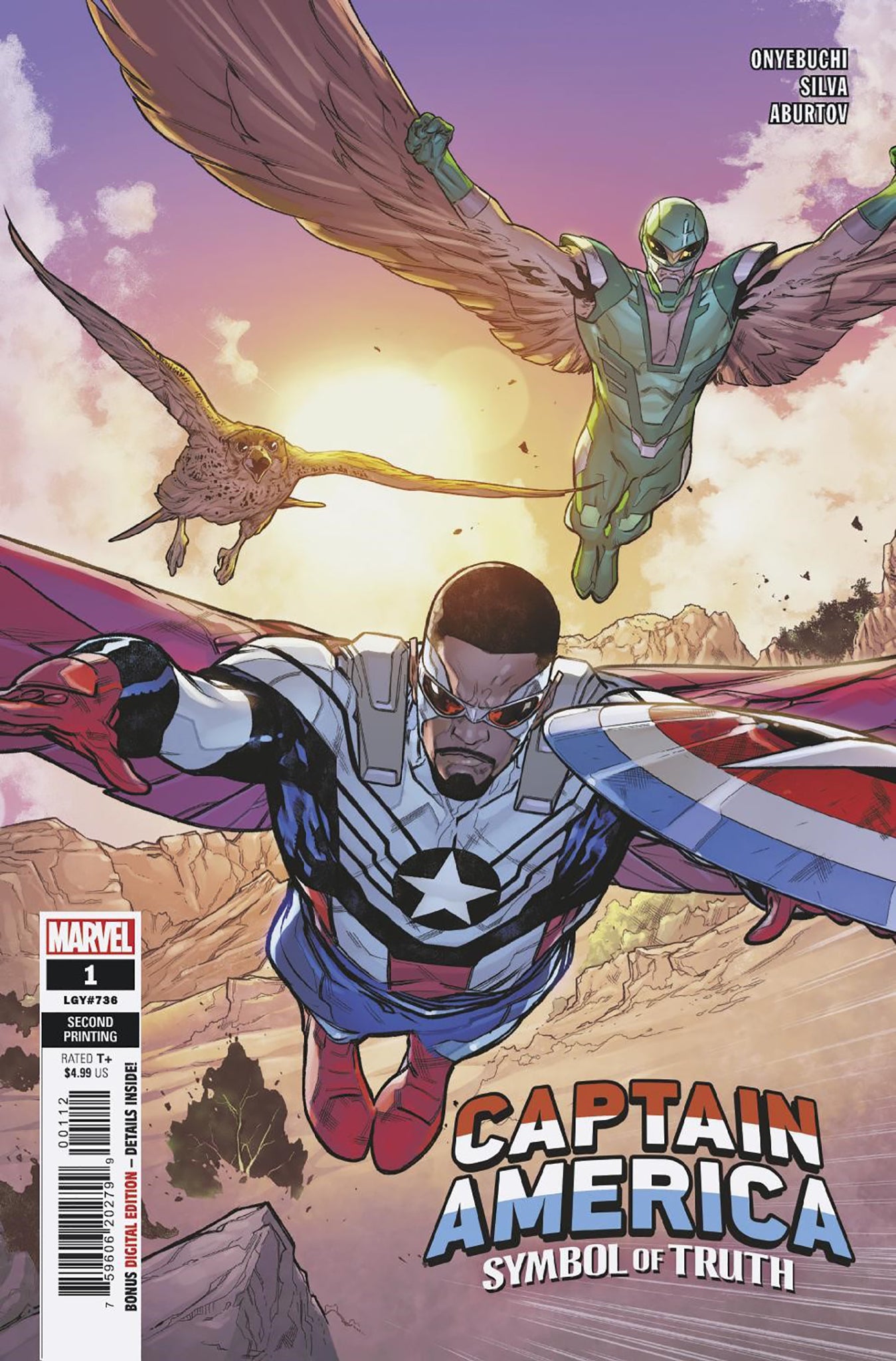 CAPTAIN AMERICA: SYMBOL OF TRUTH 1 RB SILVA 2ND PRINTING VARIANT