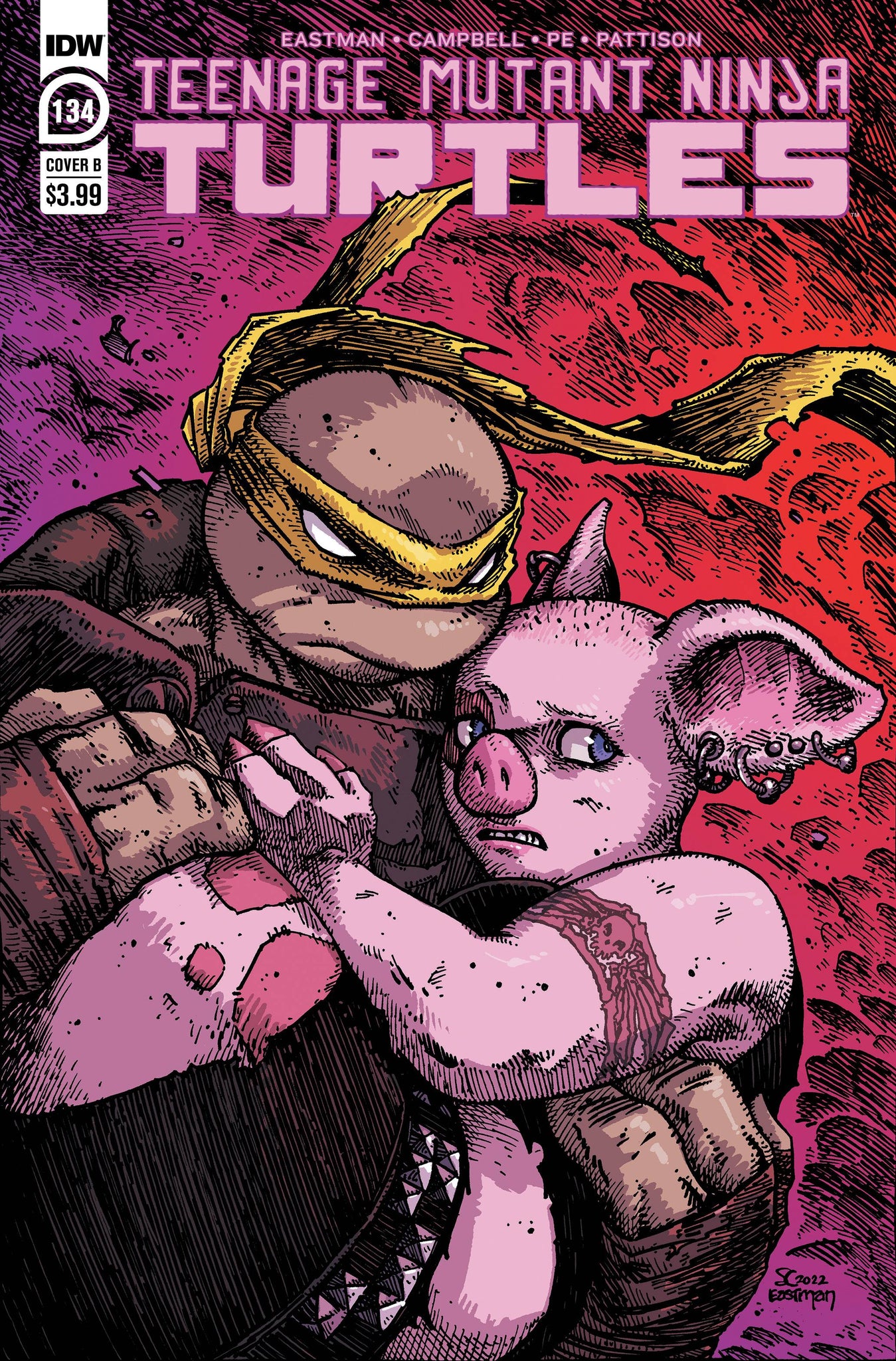 TMNT ONGOING #134  (C: 1-0-0)