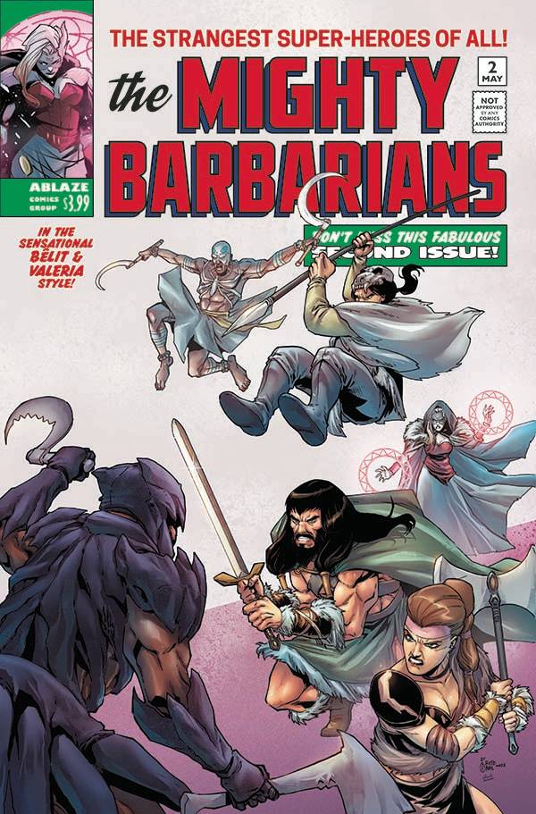 MIGHTY BARBARIANS #2