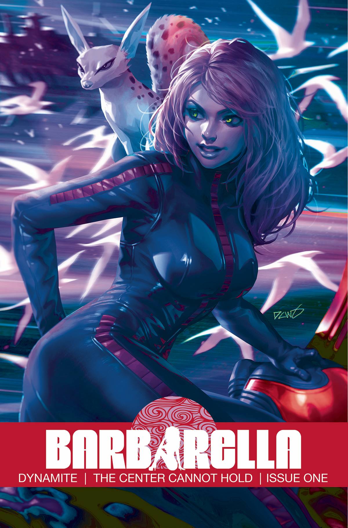 BARBARELLA CENTER CANNOT HOLD #1 1:5 CHEW ULTRAVIOLET VARIANT