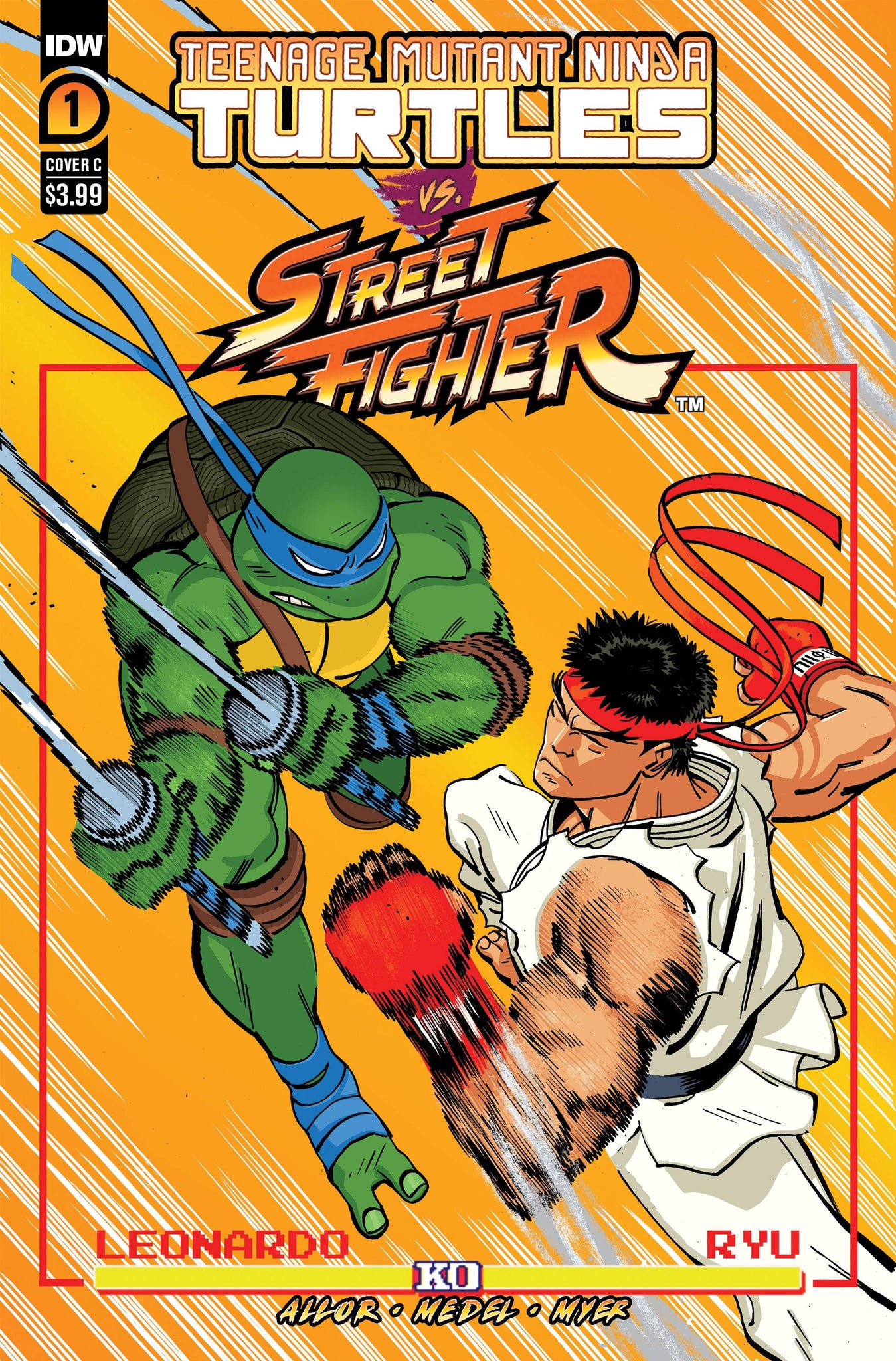 TMNT VS STREET FIGHTER #1 (OF 5)
