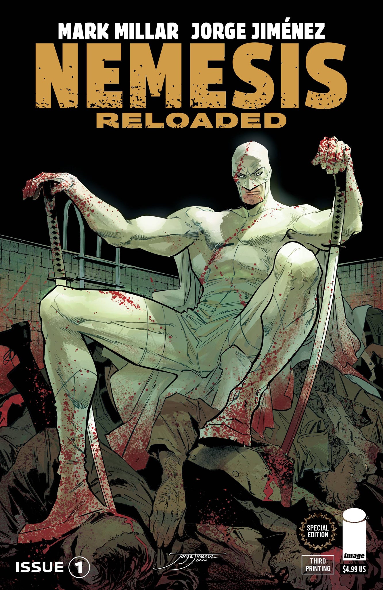 NEMESIS RELOADED #1 (OF 5) 3RD PTG SPECIAL EDITION (MR)